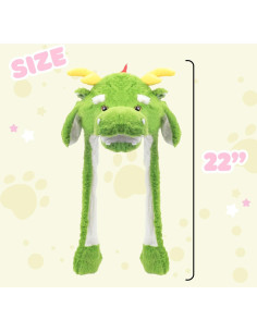 Sombrero de Animal con Orejas Móviles BH001 para Niños 2