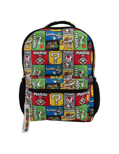 Mochila Escolar Super Mario Brothers 16" para Niños