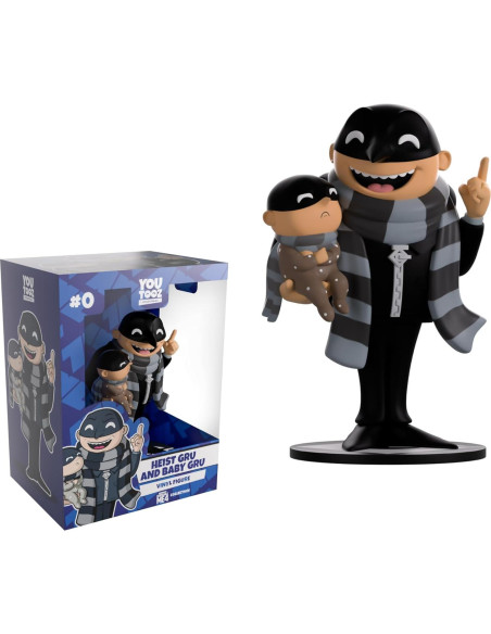 Figura de Vinilo Youtooz Gru y Baby Gru 12.7 cm - Mi Villano Favorito Figura de Vinilo Youtooz Gru y Baby Gru 12.7 cm - Mi Villano Favorito