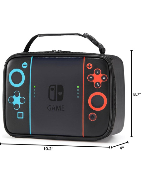 Lonchera Aislada Gamer Hairao - Bolsa de Almuerzo 3.4kg Lonchera Aislada Gamer Hairao - Bolsa de Almuerzo 3.4kg