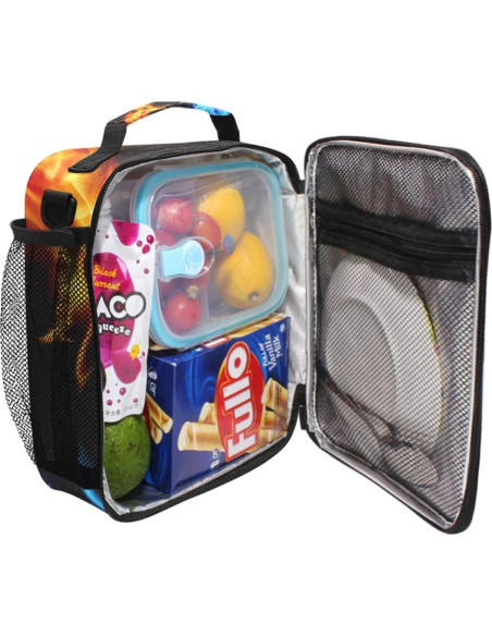 Bolsa Térmica Aislante AUUXVA Dragones Llamativos 24.1L