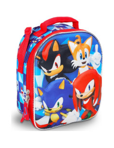 Caja de Almuerzo Sonic the Hedgehog con Bolsa y Botella 2L 2