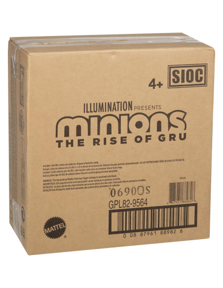 Juguete Interactivo Minions Babble Otto Mattel 0.90 kg