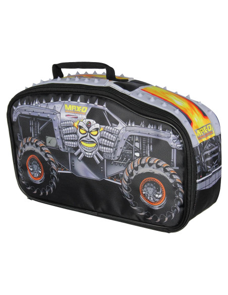 Caja de Almuerzo Aislada Monster Jam Max-D 35.56x10.16x20.32 cm