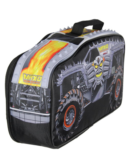 Caja de Almuerzo Aislada Monster Jam Max-D 35.56x10.16x20.32 cm