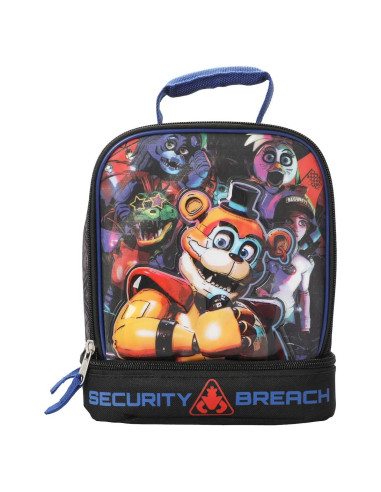 Caja de Almuerzo Aislada Bioworld Five Nights at Freddy's 24.1x19.1cm