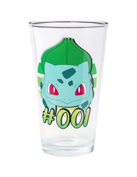 Conjunto de 4 Vasos de Vidrio Pokemon Silver Buffalo 0.47L Conjunto de 4 Vasos de Vidrio Pokemon Silver Buffalo 0.47L