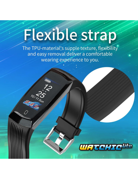 Reloj Brook Pocket Auto Catch Lite - Impermeable IPX7, 240h Batería