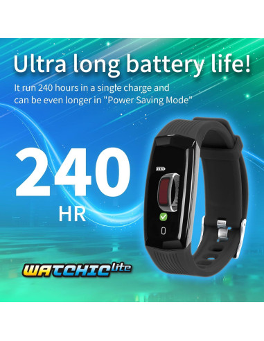 Reloj Brook Pocket Auto Catch Lite - Impermeable IPX7, 240h Batería