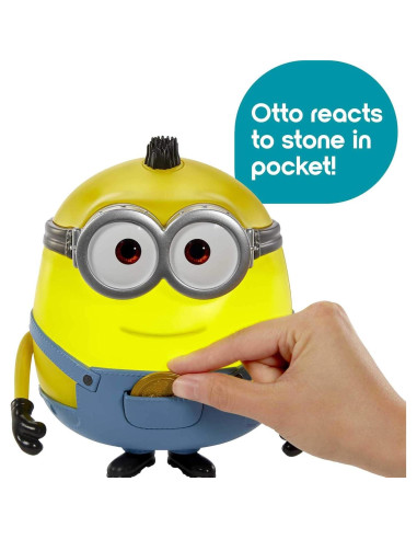 Juguete Interactivo Minions Babble Otto Mattel 0.90 kg