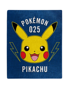 Manta de Lana Sherpa Pikachu Northwest 127 x 152 cm 2