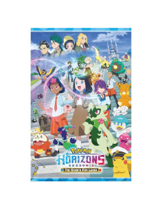 Póster de Pared Pokémon Horizons Temporada 2 86.36x56.88 cm