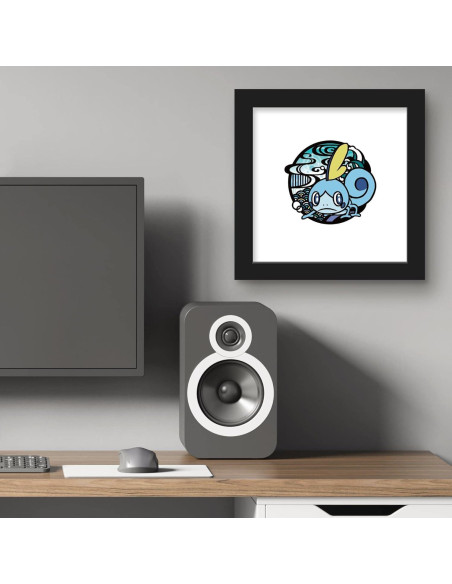 Póster de Arte Pokémon Wagara Sobble Trends 30.48x30.48cm Póster de Arte Pokémon Wagara Sobble Trends 30.48x30.48cm