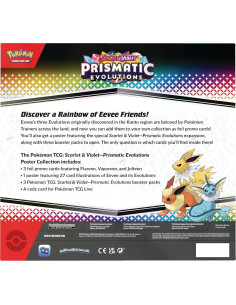 Colección de Póster Pokémon TCG Evoluciones Prismáticas 2