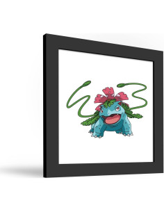 Arte de Pared Gallery Pops Pokemon Venusaur con Marco Negro 30.48 cm 2