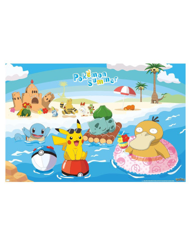 Póster de Verano Pokémon Trends International 86.4x56.8 cm