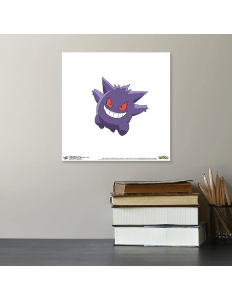 Arte de Pared Pokemon Gengar Trends International 28.4 cm