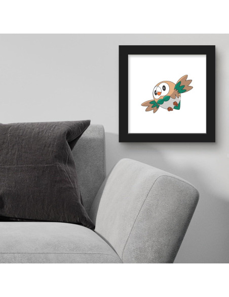 Póster de Arte Pokemon Rowlet Trends International 30.48 cm Póster de Arte Pokemon Rowlet Trends International 30.48 cm