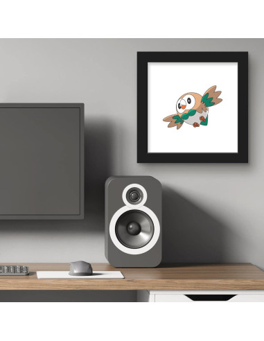 Póster de Arte Pokemon Rowlet Trends International 30.48 cm