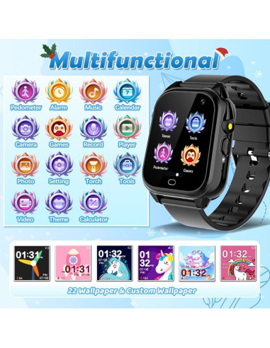 Reloj Inteligente Fitzoom D05 para Niños 3-12 Años IP67
