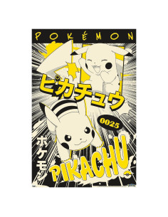 Póster de Pared Pokémon Pikachu Anime Trends 86.36x56.83cm