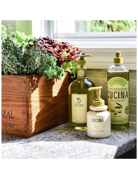 Detergente para Platos Cucina 1006 ml Cilantro y Olivo