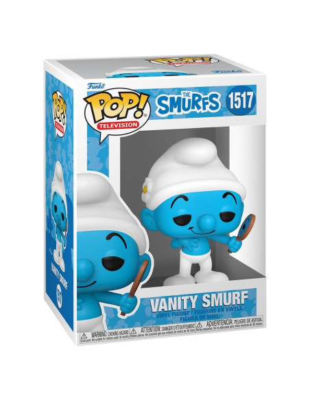 Funko POP! Pitufo Vanidoso - Figura de Vinilo 10 cm - Coleccionable