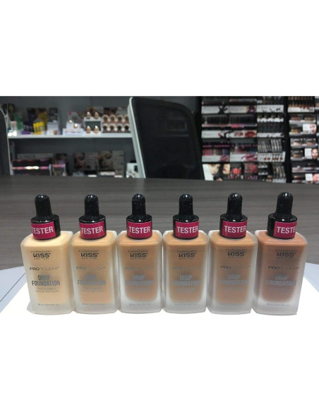 Base de Maquillaje Mate Kiss NY PRO TOUCH 30ml - Castaño