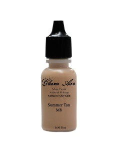 Base de Maquillaje Airbrush Glam Air M8 Mate 14.17g Bronceado Verano