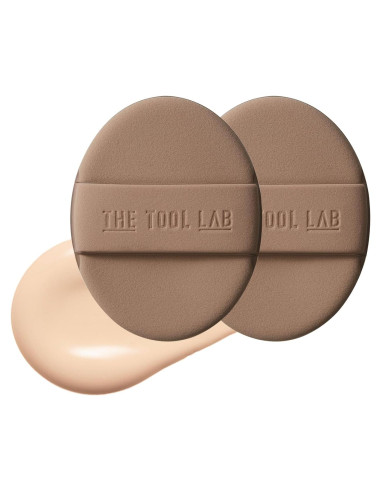Puff de Maquillaje Ovalado THE TOOL LAB - Rubycell 6.6 cm