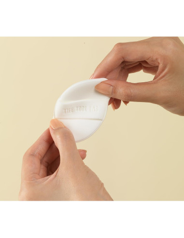 Puff de Maquillaje Ovalado THE TOOL LAB - Rubycell 6.6 cm