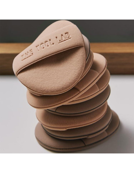 Puff de Maquillaje Ovalado THE TOOL LAB - Rubycell 6.6 cm