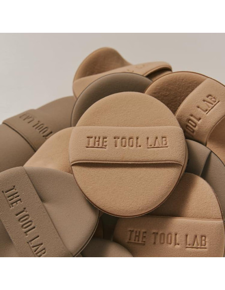 Puff de Maquillaje Ovalado THE TOOL LAB - Rubycell 6.6 cm