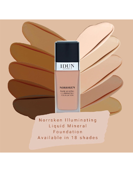 Base Líquida IDUN Minerals Norrsken 219 Sigrid 28.5 g Vegana Base Líquida IDUN Minerals Norrsken 219 Sigrid 28.5 g Vegana