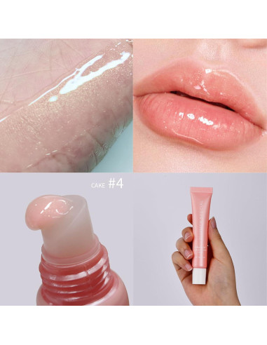 Bálsamo Labial Hidratante NAILKISS Set de 4 Piezas