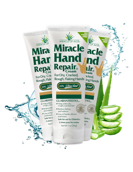 Crema Reparadora para Manos Milagro de Aloe 1 oz - Hidratante