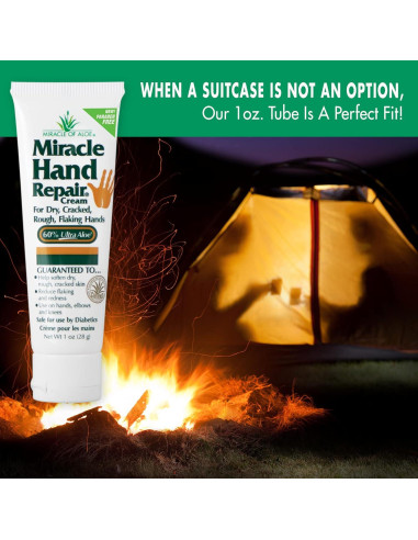 Crema Reparadora para Manos Milagro de Aloe 1 oz - Hidratante