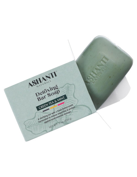 Jabón Natural de Té Verde Ashanti Naturals 141.75 g