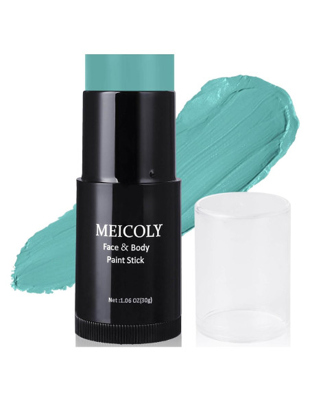 Pintura Facial y Corporal MEICOLY Teal 30g a Prueba de Agua