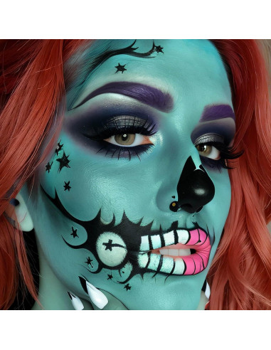 Pintura Facial y Corporal MEICOLY Teal 30g a Prueba de Agua