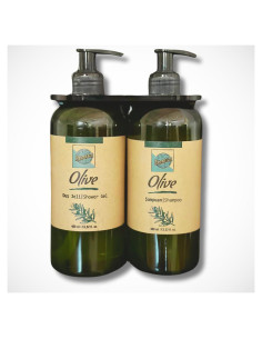 Juego de dispensadores de champú y gel de baño Roomsium 400 ml