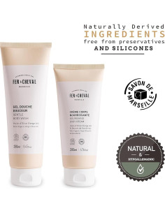 Set de Crema Corporal y Gel de Ducha Fer  Cheval 200 ml 2