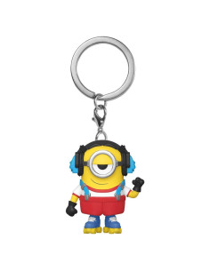Llavero Funko Pop! Minions Stuart Patinador 5.08 cm