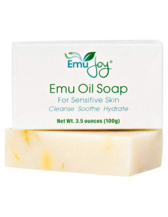 Jabón de Aceite de Emú Emu Joy 99g para Piel Sensible
