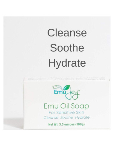 Jabón de Aceite de Emú Emu Joy 99g para Piel Sensible