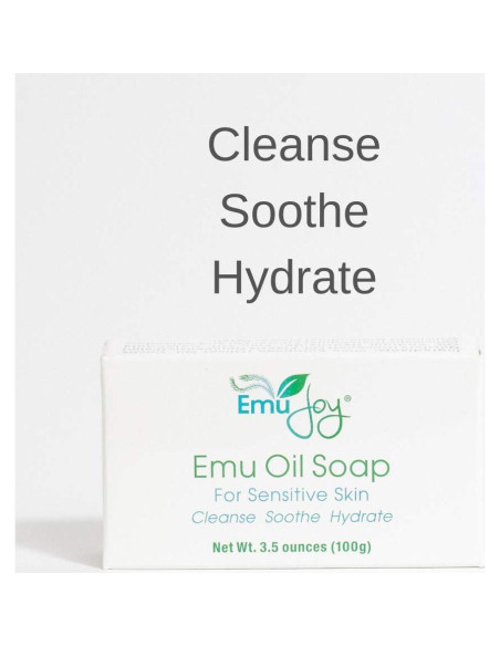Jabón de Aceite de Emú Emu Joy 99g para Piel Sensible