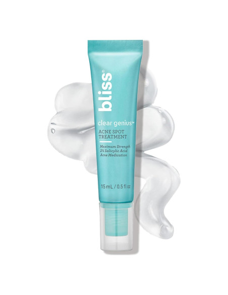 Tratamiento de Manchas de Acné Bliss Clear Genius 2% Ácido Salicílico 14.79 ml