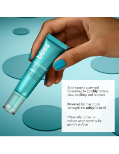 Tratamiento de Manchas de Acné Bliss Clear Genius 2% Ácido Salicílico 14.79 ml 2