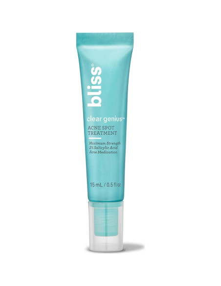 Tratamiento de Manchas de Acné Bliss Clear Genius 2% Ácido Salicílico 14.79 ml