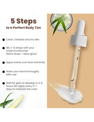 Gotas de Bronceado Autonivelante Team Tan - Claro 91g